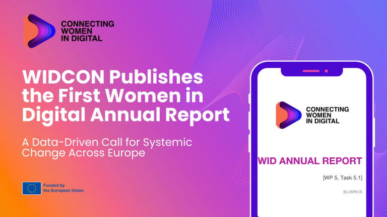 WIDCON Publishes the First Women in Digital Annual Report: A Data-Driven Call for Systemic Change Across Europe